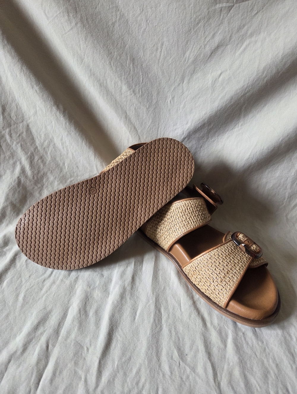 Luna Sole Eden Wicker Coconut Sandal - Never Worn - Picture 5 of 8